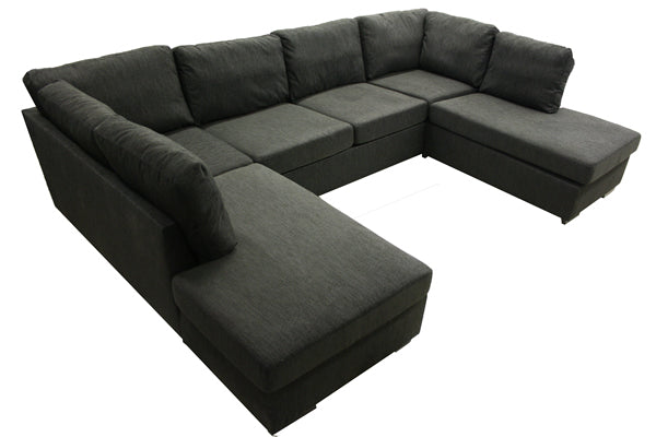 Barcelona U-Soffa 360 Dubbel Avslut