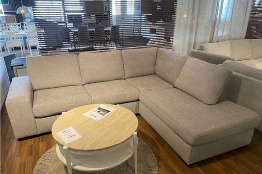Barcelona Small L-soffa- Stil och komfort i kompakt format!